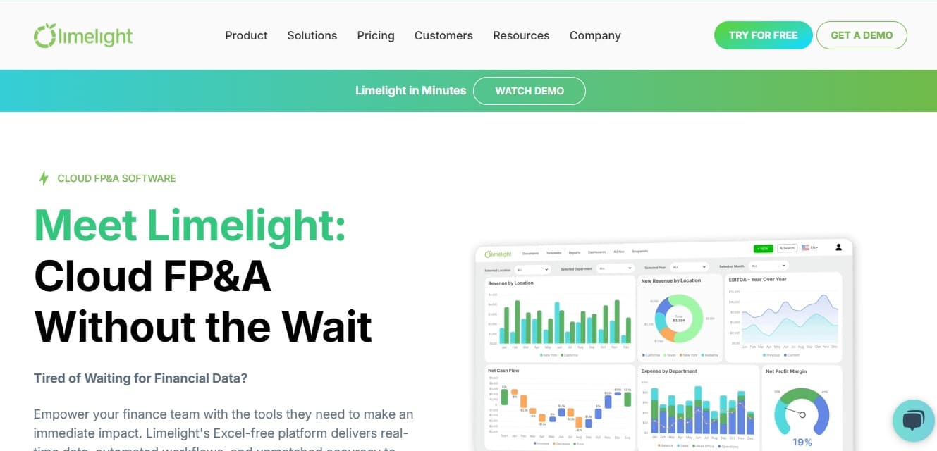 Limelight - Best for Simple Cash Flow Management Accounting Software for Small Businesses