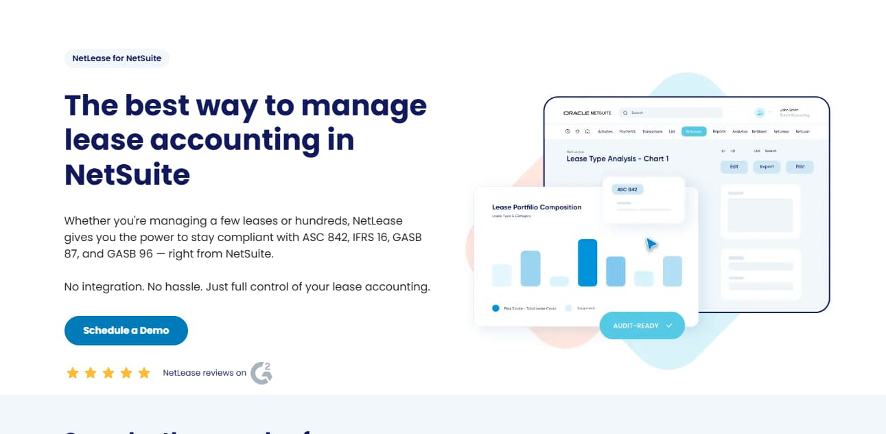 NetLease - Best Cash Flow Management Accounting Software for Small Businesses