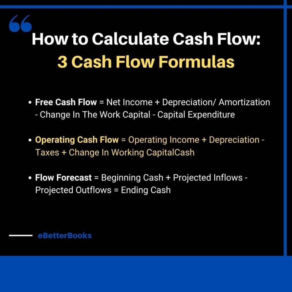 How to Calculate Cash Flow 3 cash flow formulas