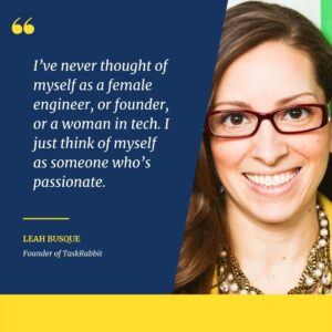 Leah Busque, Founder of TaskRabbit