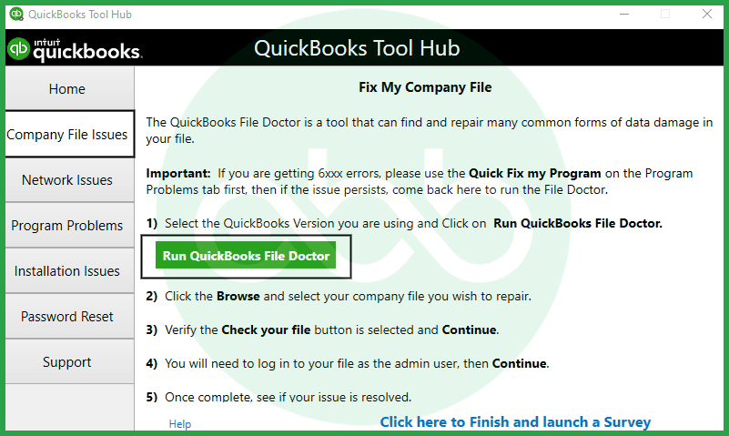 QuickBooks File Doctor