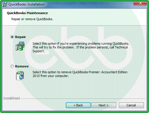 Repair QuickBooks Desktop