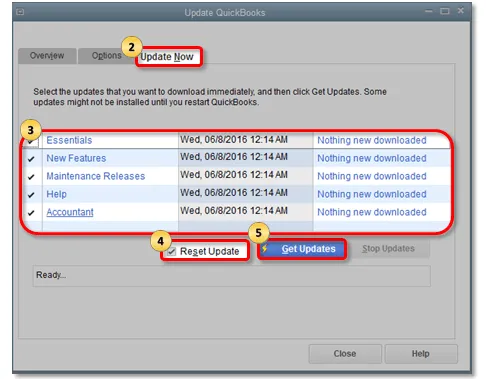 Fix QuickBooks Error PS033 (QB Can’t Read Your Payroll Setup Files) 9 Update-your-QuickBooks-Desktop-with-the-latest-release-Screenshot