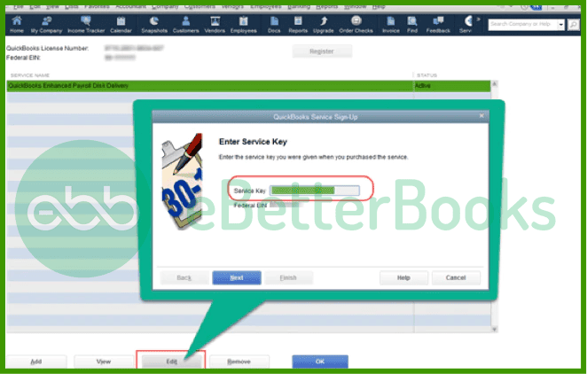 How to Resolve QuickBooks Payroll Update Error 15270? 7 Verify EIN and Service key
