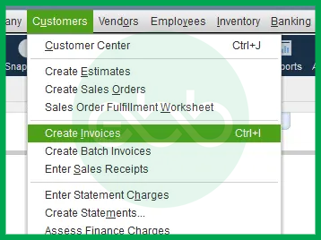 ebetterbooks - Create invoices