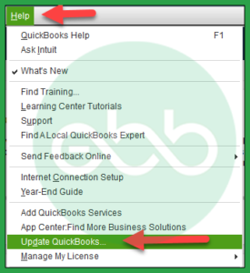 Update QuickBooks