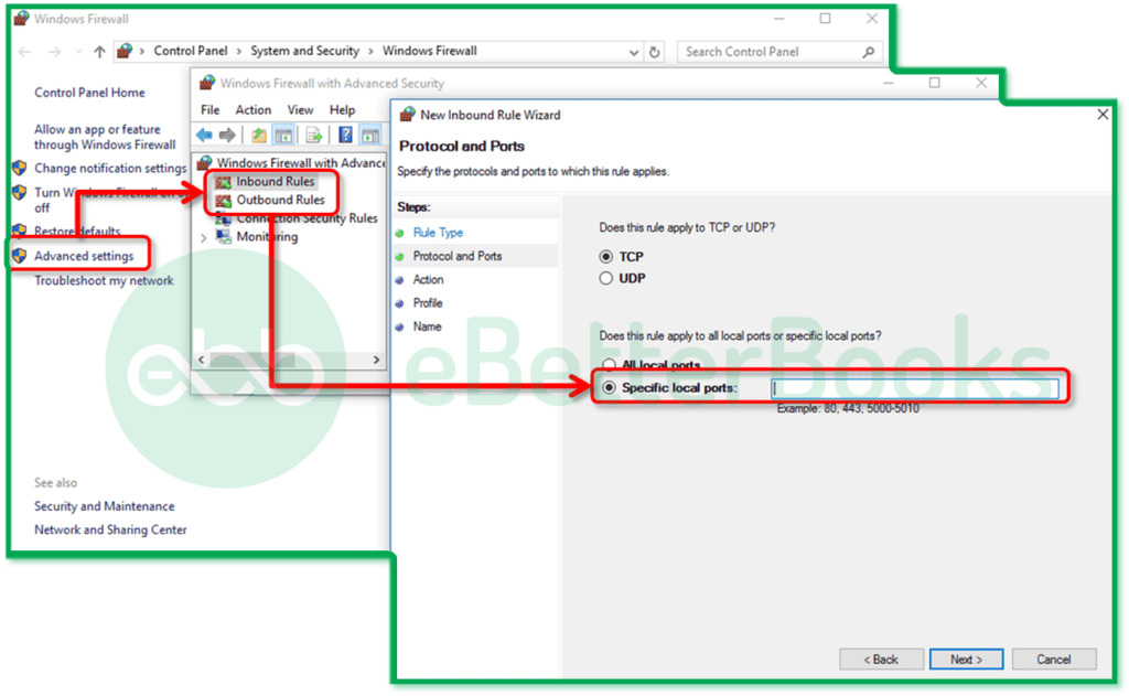 set up firewall and security settings for quickbooks desktop