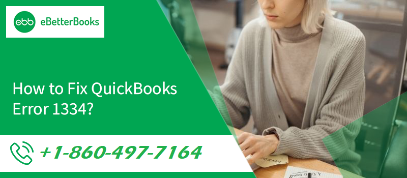 Quickbooks error 1334