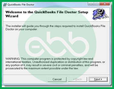 Download the QuickBooks file doctor tool