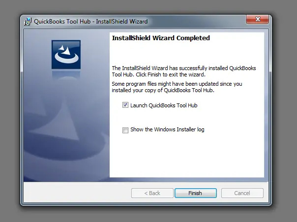 QuickBooks Tools Hub Installation Screenshot