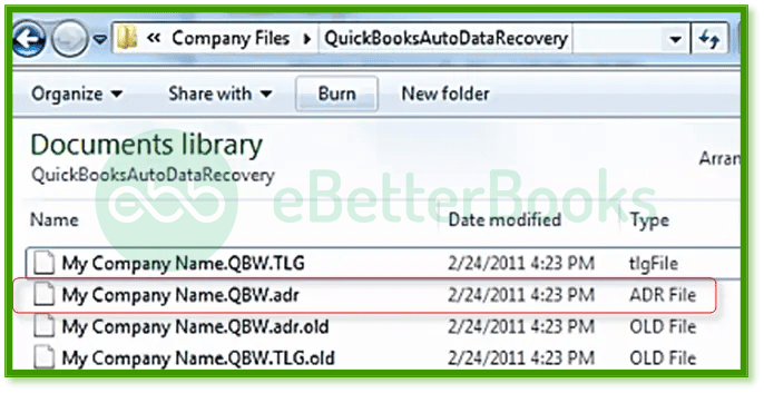 Auto data recovery 3