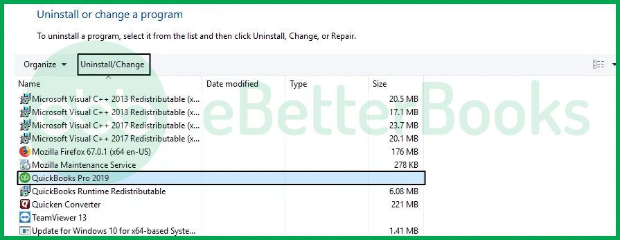 Uninstall or Reinstall QuickBooks