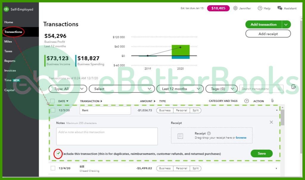 Update Bank Connection In QuickBooks Self-Employed