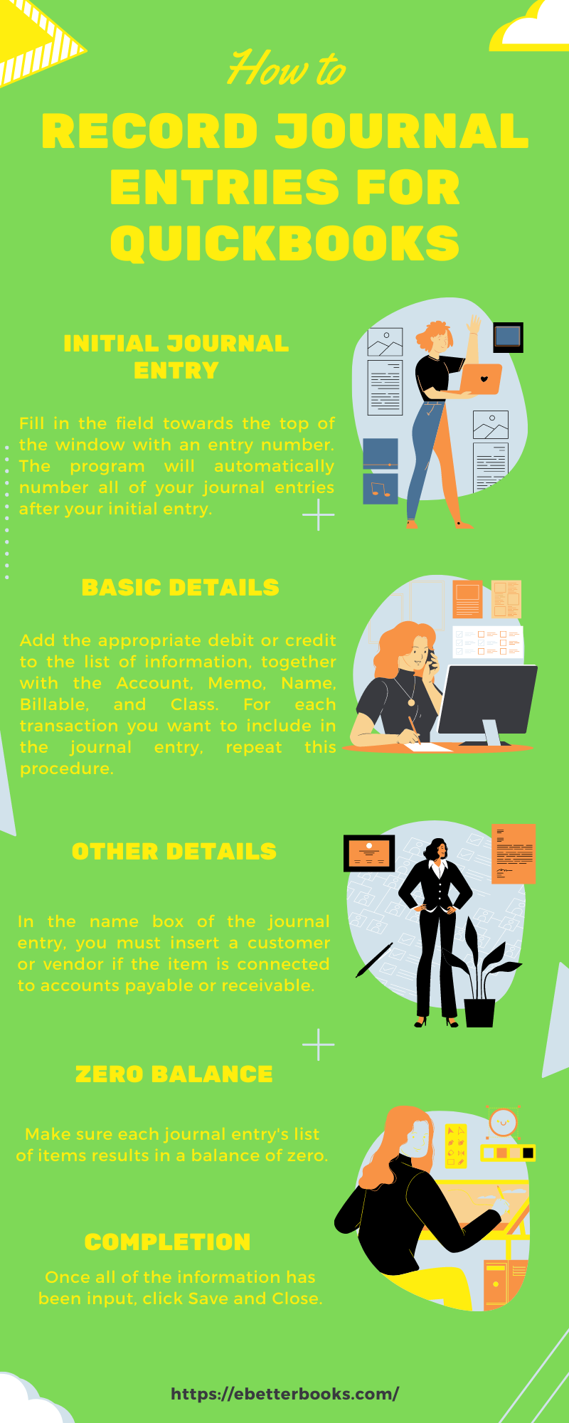 How to View Journal Entries in Quickbooks Online- Infographic