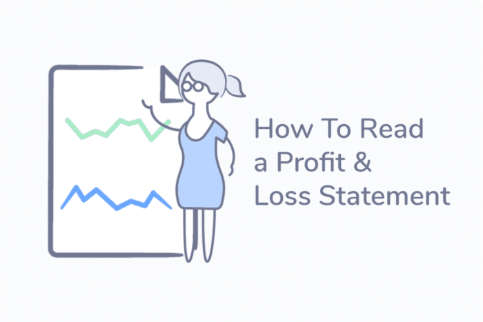 How to read a profit and loss statement