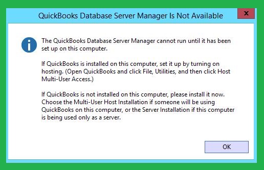 Delete-QB-Error- QBDBMgrN Not Running on This Computer Issue