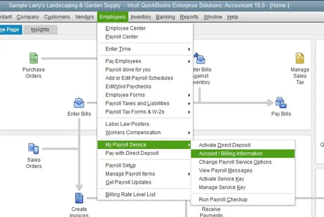 my payroll service screenshot