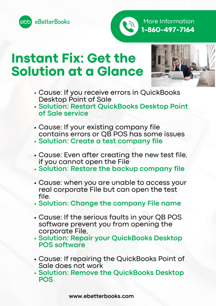 Quick Fix- QuickBooks POS Failed To Open Company File