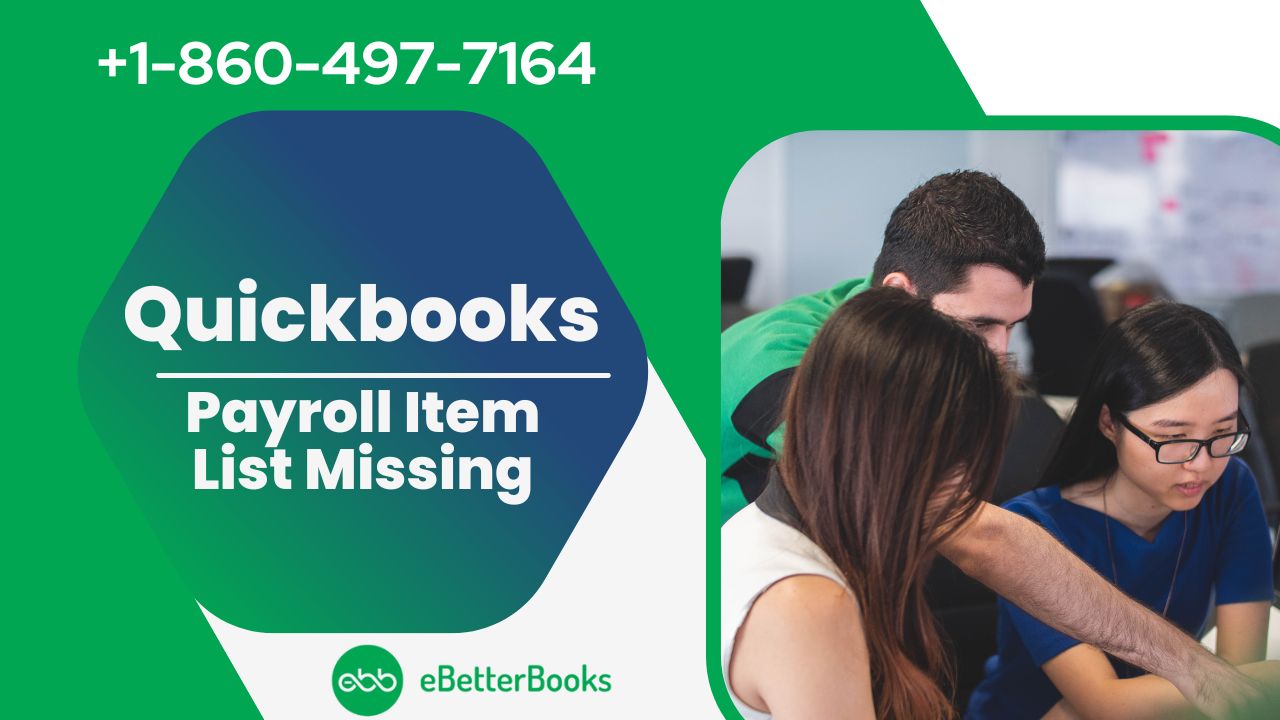 QuickBooks Payroll Item List Missing