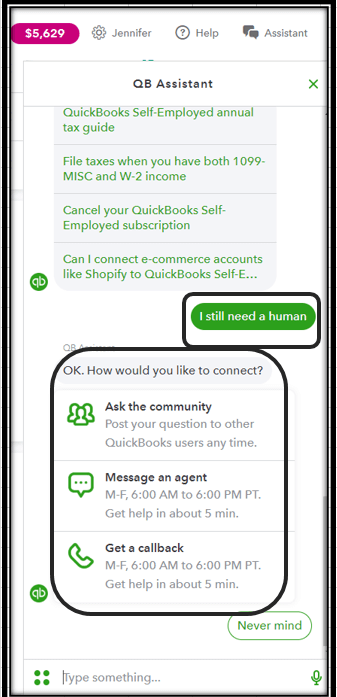 QuickBooks-Self-Employed-Assistant