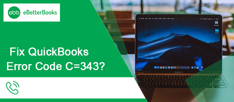 quickbooks error C343