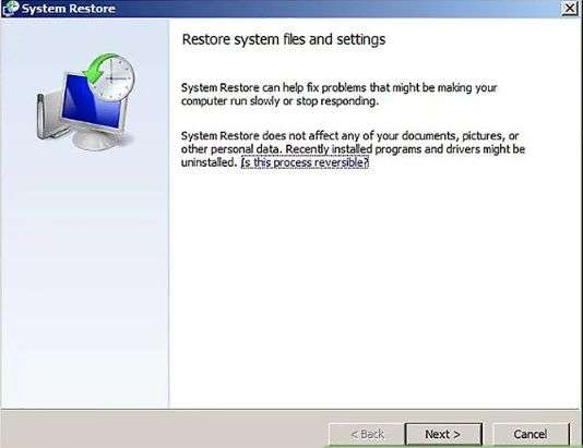 System Restore