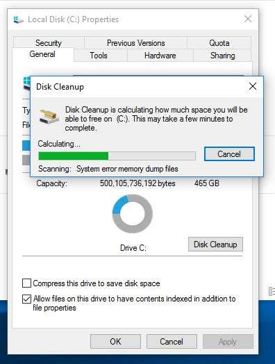 Disk Cleanup