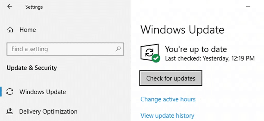 Windows Updates