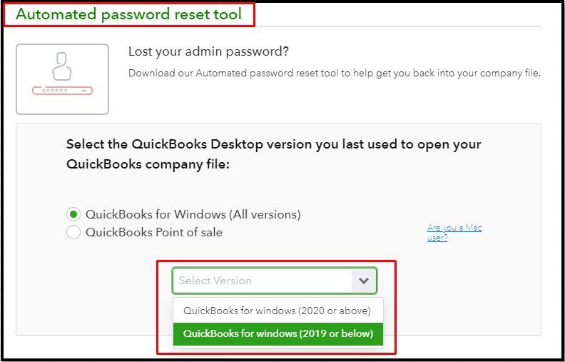 Automated Password Reset Tool