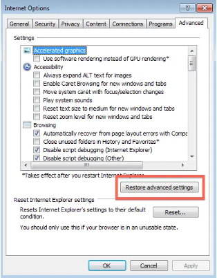 Check Internet Connection Settings