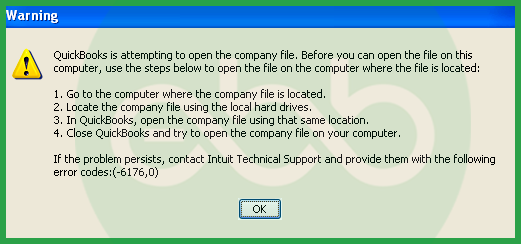 QuickBooks Error 6176