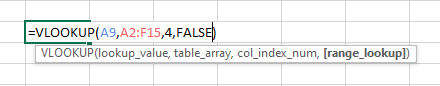 VLOOKP function is entered incorrectly