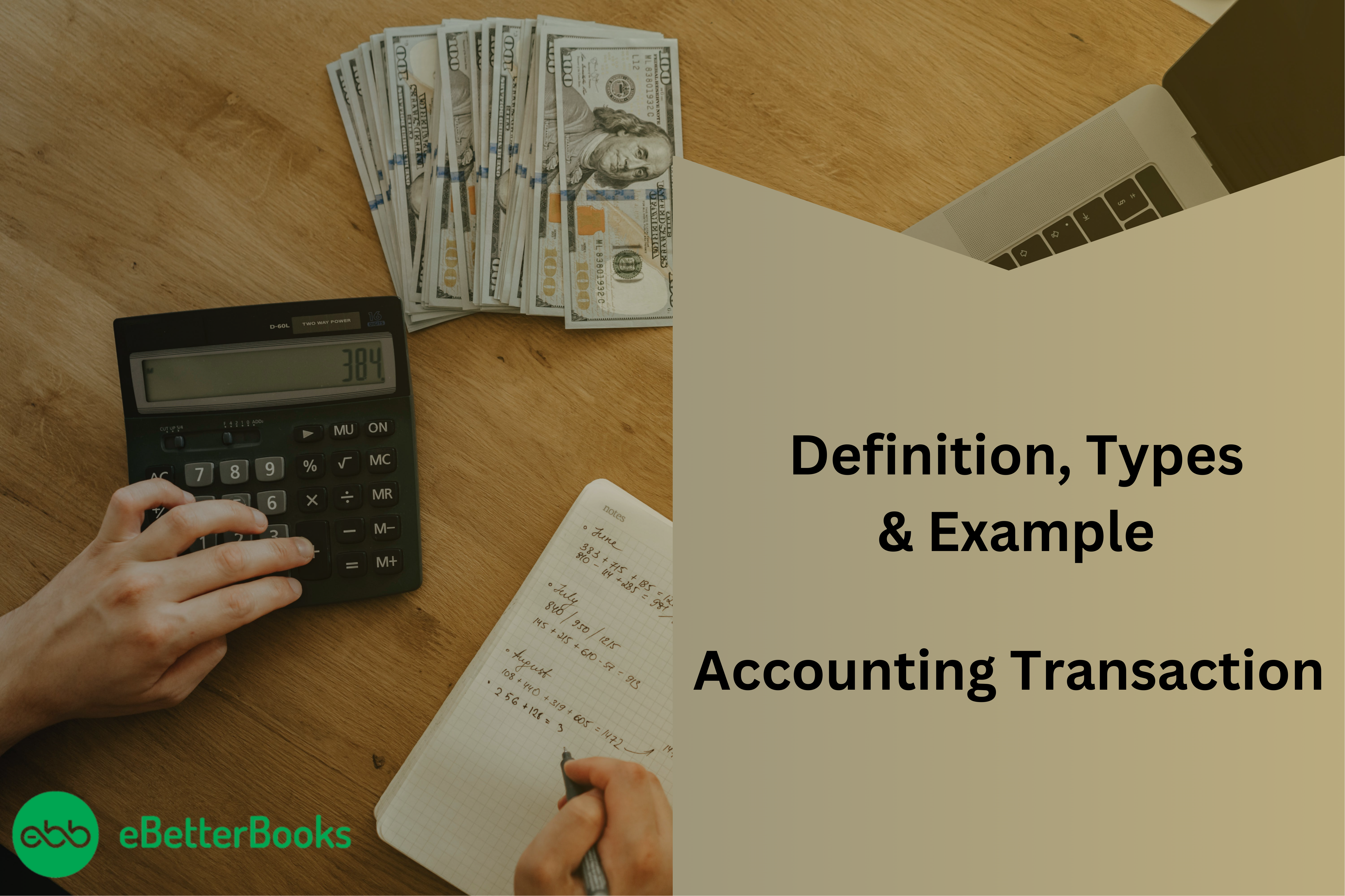what is accounting transaction