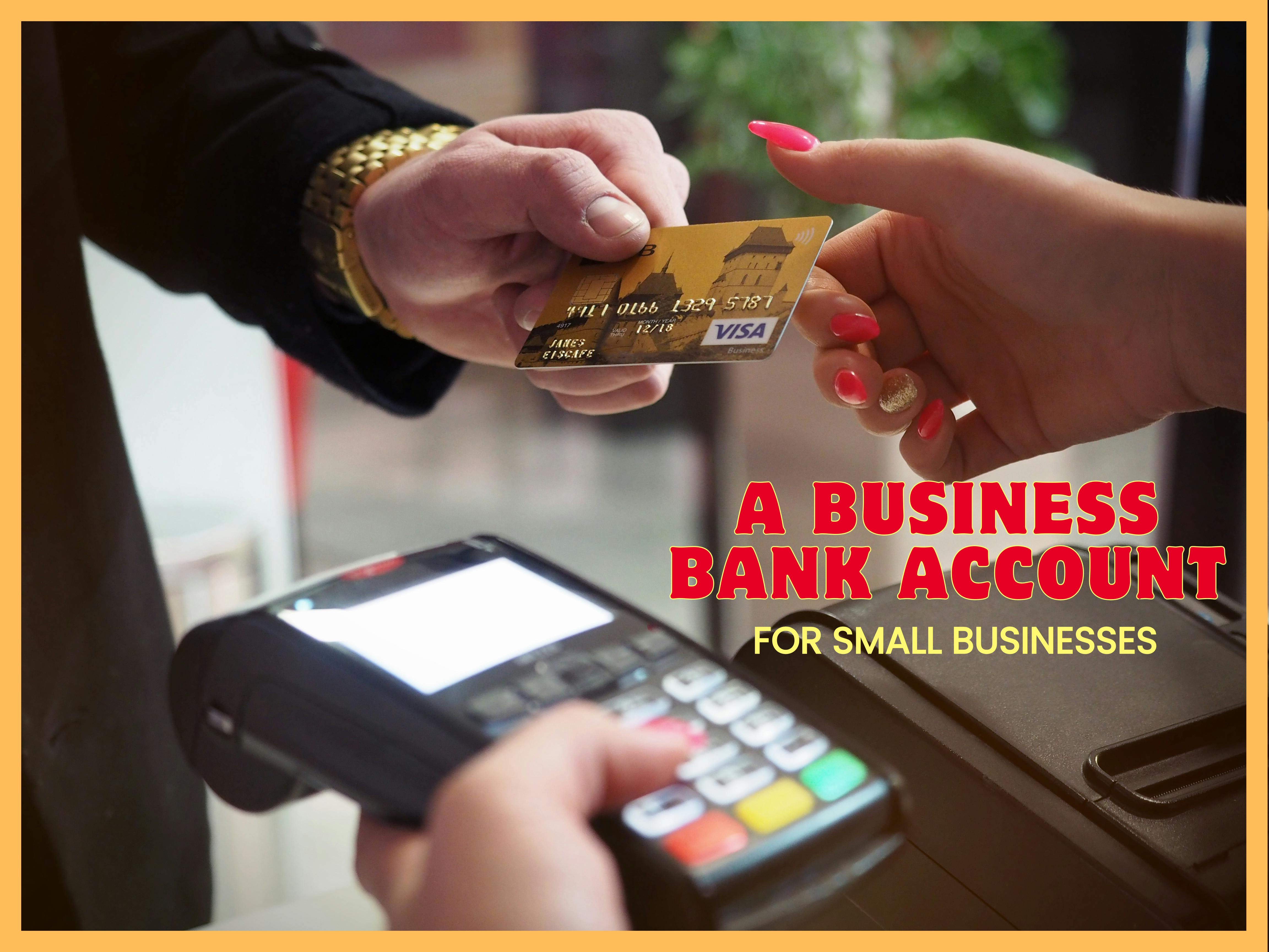 business bank account for small businesses