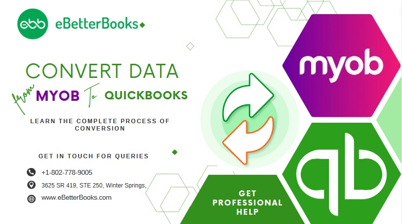 How to Convert Data From MYOB to QuickBooks?