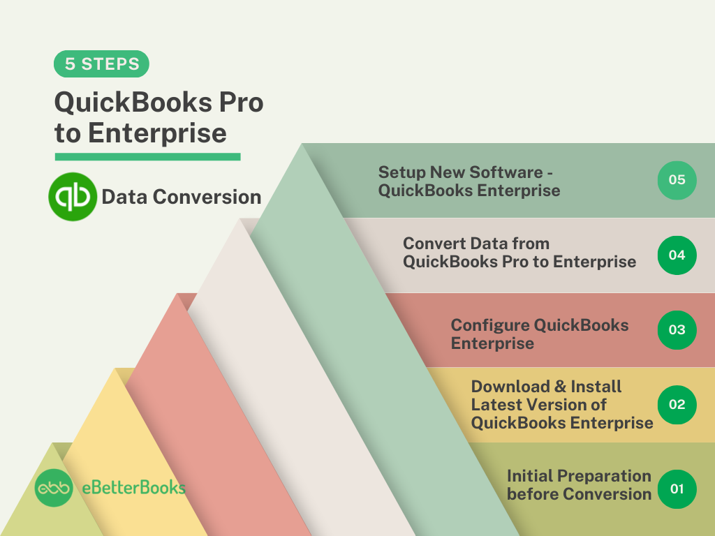 QuickBooks Pro to QuickBooks Enterprise Data Conversion Process 