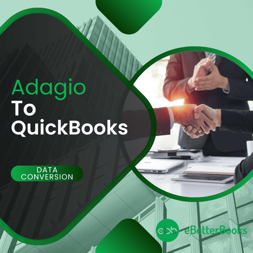 Convert from Adagio to QuickBooks 