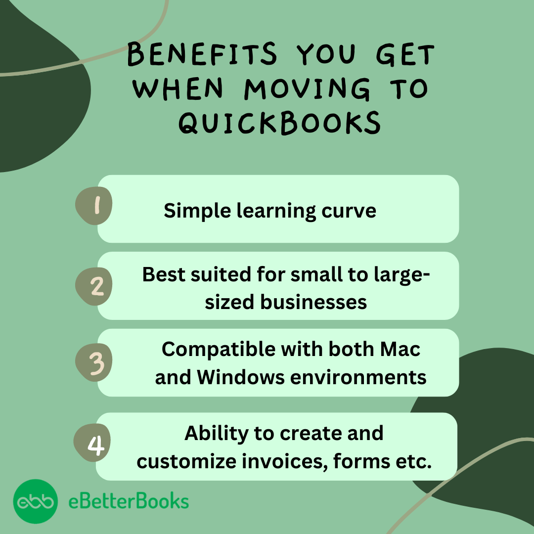 benefits of moving from AccountEdge to QuickBooks