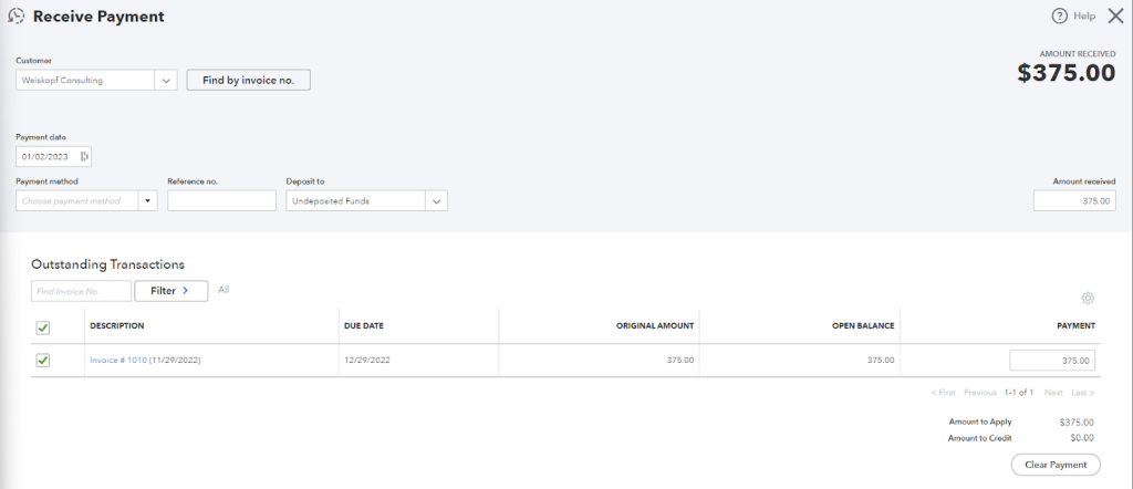 How to record credit card processing fees in QuickBooks Online 3