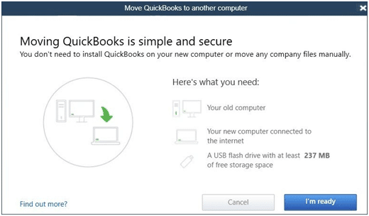 Requirements for the Migration Tool to Transfer QuickBooks to a New Computer - Step 1