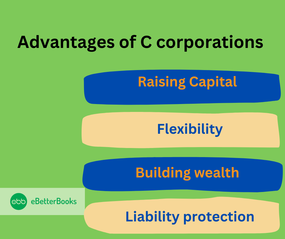 What are the advantages of C-Corp Taxes in USA