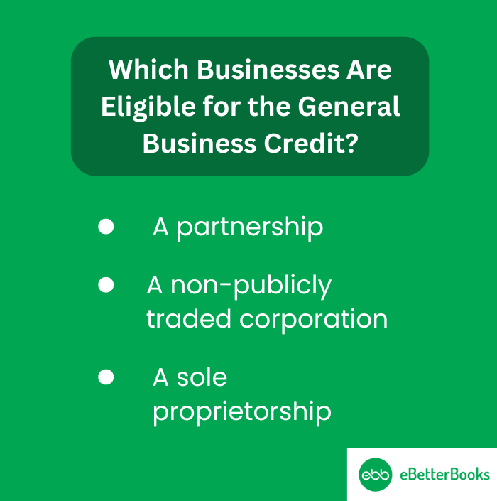 General Business Credit 