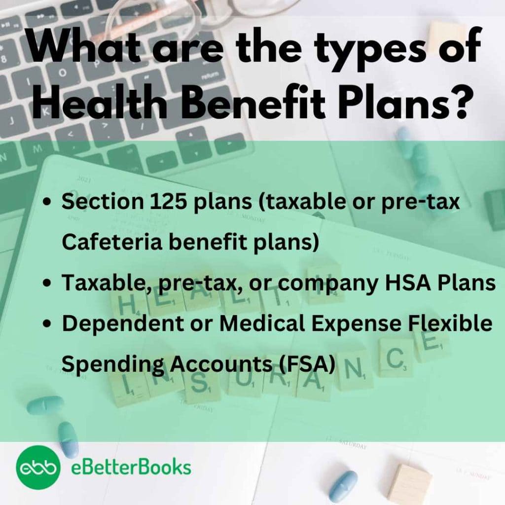 recording employer-paid health insurance benefits in QuickBooks