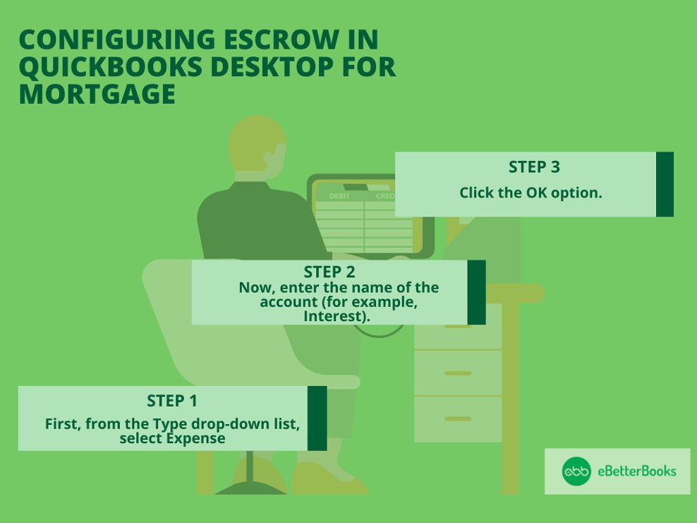 Configuring Escrow in QuickBooks Desktop for Mortgage