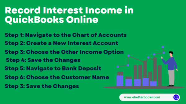 How to Record Interest Income in QuickBooks Online