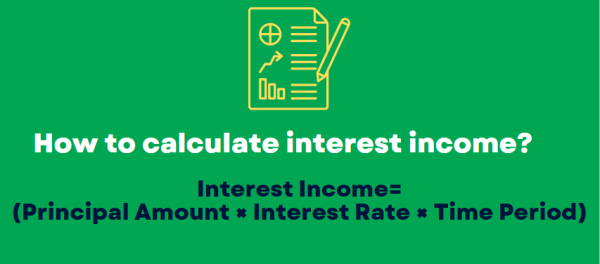 How to calculate interest income