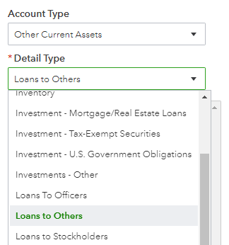 Loans to Others