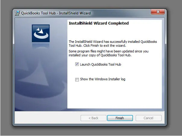 QuickBooks Tool Hub InstallSheild Wizard