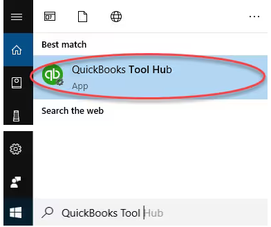 Search QuickBooks Tool Hub