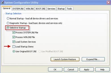 System configuration Utility